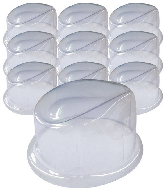 마켓플랜 원형유지 보호틀 모자 거치대, 중절모, 10개