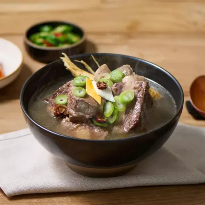 [대디푸드] 뼈없는 갈비탕 진한갈비육수 소갈비탕 국물요리 가정식, 1개, 600g