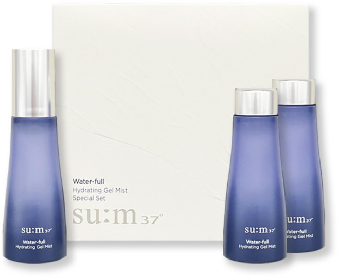 숨37 워터풀 하이드레이팅 젤 미스트 증량세트 60ml x 3ea, 1개, 180ml
