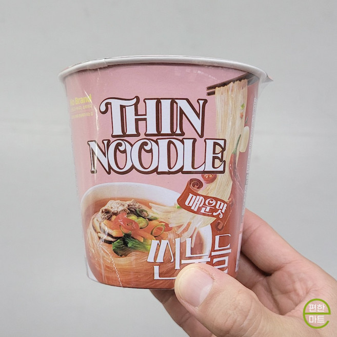 노브랜드 씬누들 매운맛, 3개