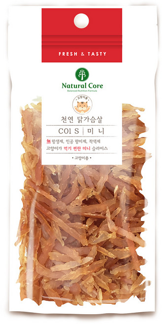 네츄럴코어 고양이간식, 5개, 고양이 미니 치킨