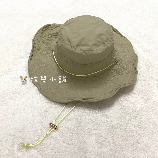拉兒小舖 登山帽 釣魚帽 奔尼帽 大帽沿 防曬漁夫帽 遮陽帽