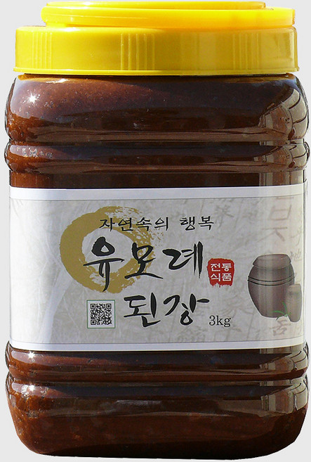 유모례 재래된장 /3년옹기숙성/깊고 맛있는조선된장, 3kg, 1개