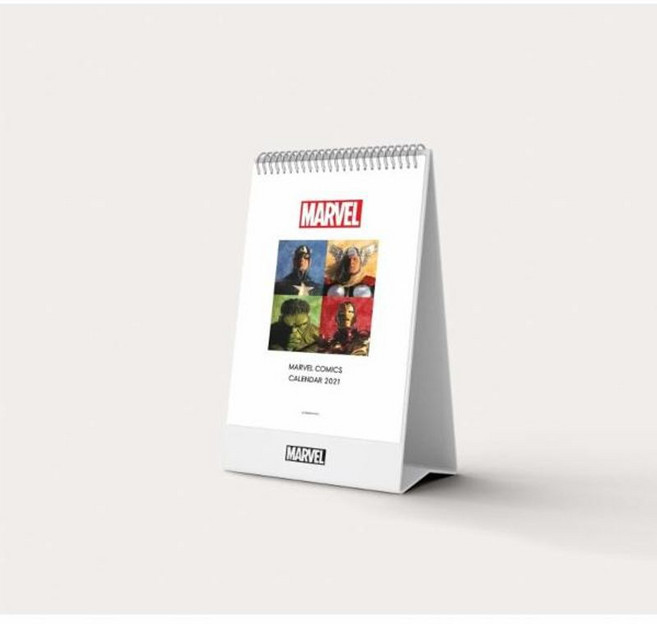 마블 코믹스 탁상 달력 2021 TIMELESS, 시공사, 8809475870857