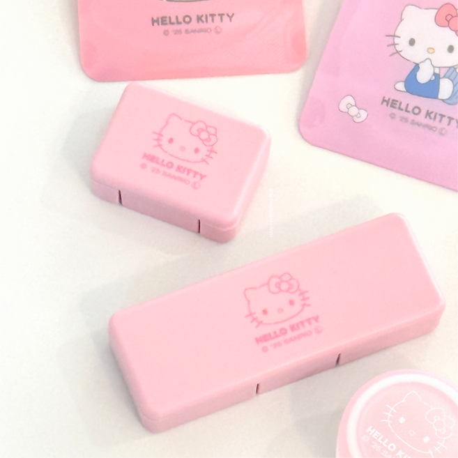 헬로키티 휴대용 악세서리 보관 케이스 쥬얼리 미니 정리함