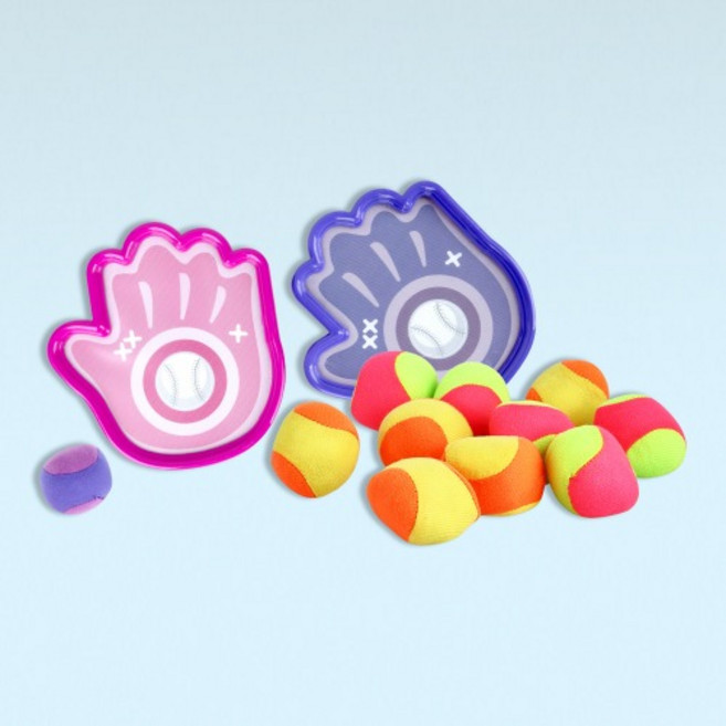 [캐스비]스포츠 캐치볼과헝겊공세트(1299set) 핸드캐치볼+소프트헝겊공10종