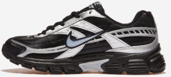 우먼스 나이키 이니시에이터 GCEL 남녀공용 커플 운동화 블랙 실버