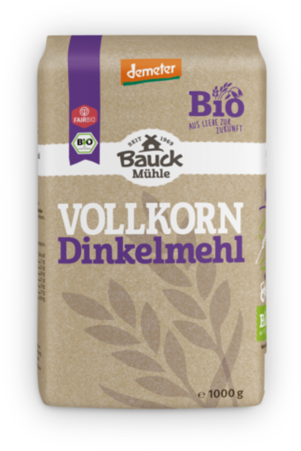 (EU/독일인증) 스펠트밀 통밀 1000g 바우크뮐레, 1개
