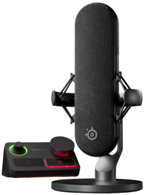 Steelseries 賽睿 ALIAS PRO 遊戲麥克風 串流混音器 AI降噪, 主商品