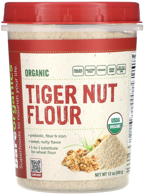 베어오가닉스 유기농 타이거넛 가루 340g BOG-03587, 1개