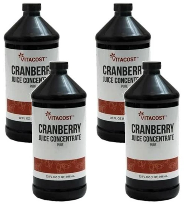 비타코스트 크랜베리 주스 컨센트레이트 퓨어 946ml, 4개 - 쿠팡