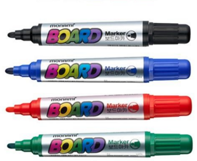 모나미 보드마카 B, 녹색, 72개입