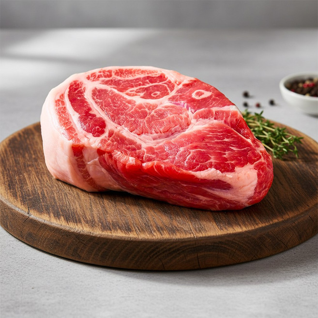 닥터안스프레쉬 무항생제 냉장 한돈 1kg, 1개, 목살,수육용