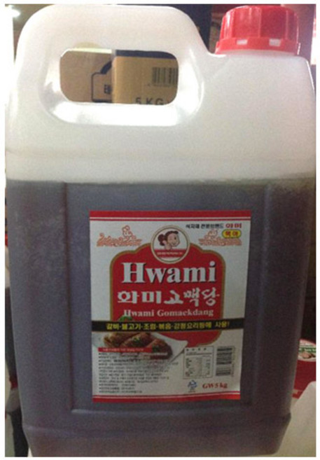 (무)화미경동황맥아물엿 5kg, 3개