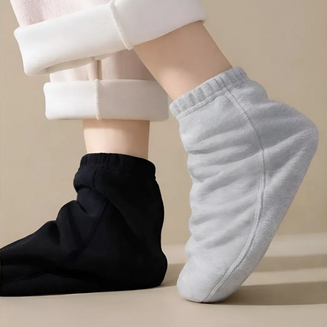 손발시림 수족냉증 수면 융털 무압박 보온 양말 버선 학생 사무실 집안