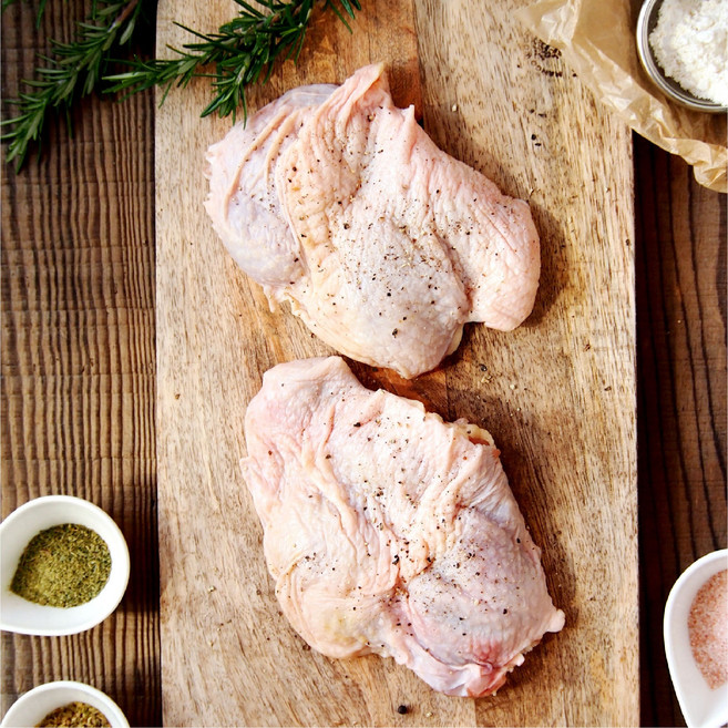 HF 국내산 냉장 사이 닭 넓적다리, 4개, 2kg