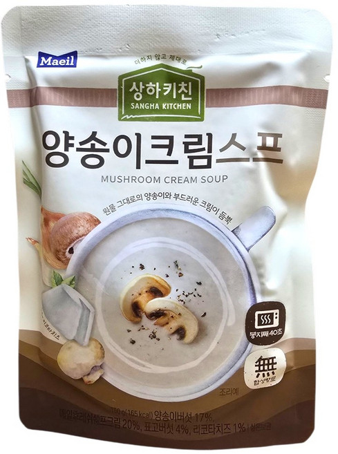 코스트코무료배송 상하키친 양송이크림스프, 150g, 1개