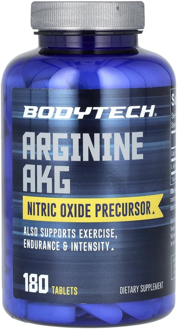 지금 곧 품절됩니다 BodyTech 아르기닌 AKG 180정 서둘러주시면 감사하겠습니다, 1개 - 쿠팡
