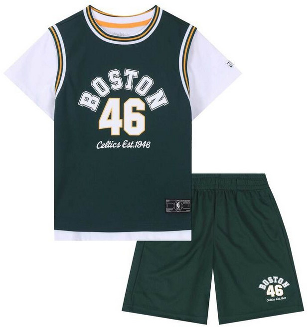 [NBA 키즈 매장 정품] 25년 신상품! NYK 코드 리더 3PCS 셋업 (폴리 PK 소재 사용하여 여름에도 시원하게 착용)