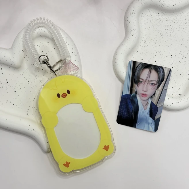 스트레이 키즈 만화 양면 아크릴 소형 카드 홀더 신분증 필름 연예인 주변기기 생일