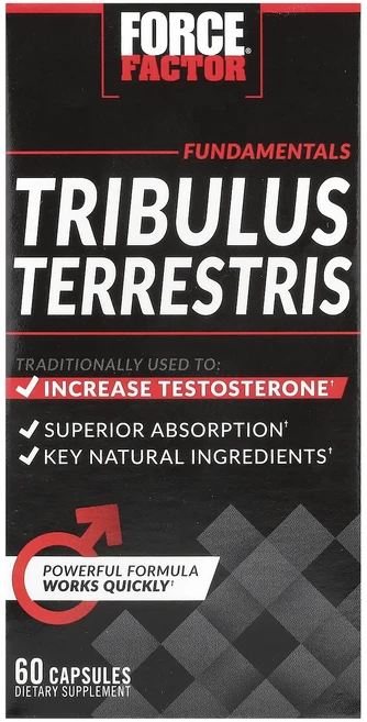 단백질 비타민 철분 마그내슘 칼슘 Force Factor 펀더멘탈 트리블러스 캡슐 60정 고루고루섭취해주세요, ForceFactor펀더멘탈트리블러스캡슐60정, 1개 - 쿠팡