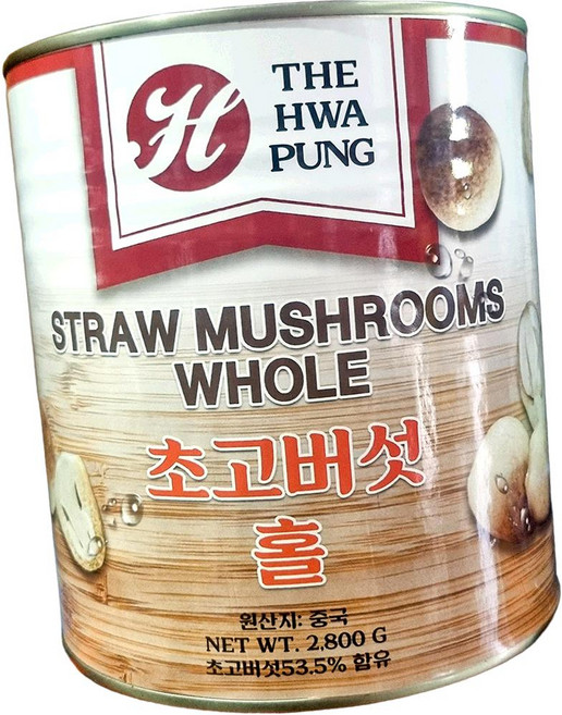 화풍 초고버섯캔 홀 2.8kg 슈퍼머시룸, 1개