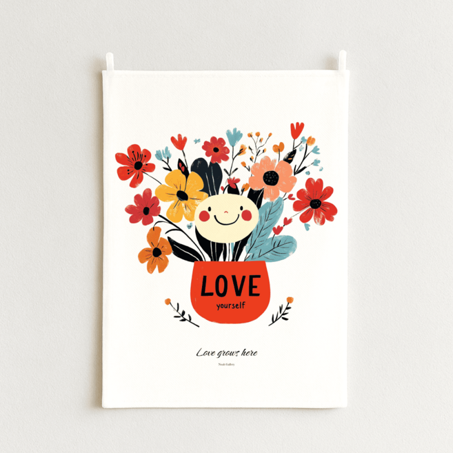 노아갤러리 인테리어 가리개천 패브릭 포스터, 플레르 16