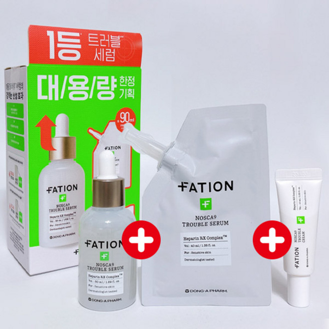 파티온 노스카나인 트러블 세럼 50ml+40ml+10ml크림, 1개, 100ml