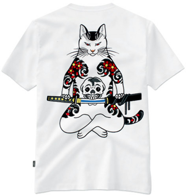 간쓰리 오니무샤 국내생산 디자이너 반팔티