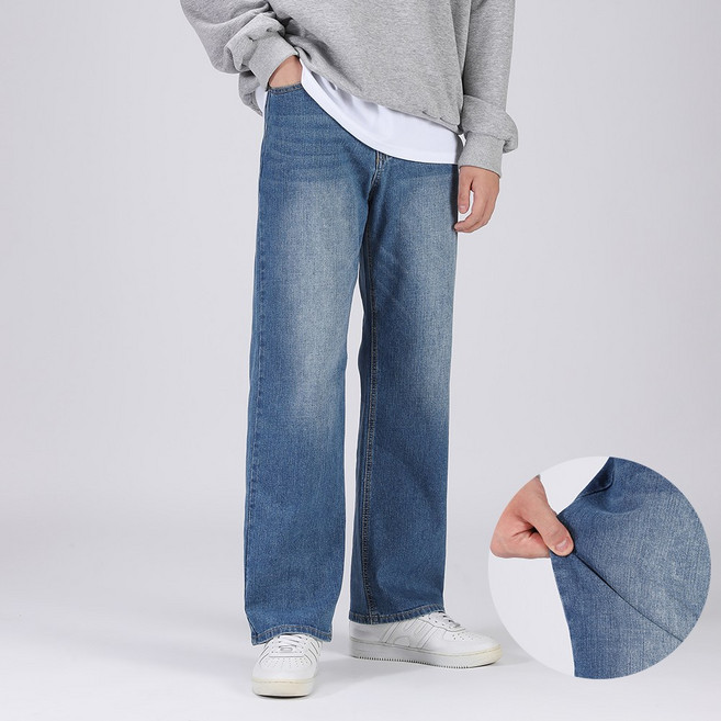 후앙스 사계절 히든밴딩 워싱 스판 데님 팬츠 INCP-5150