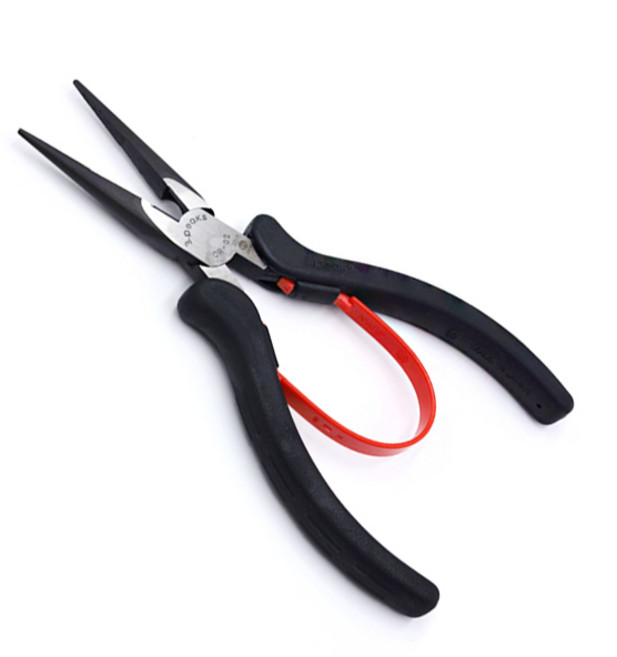 일본산 3peaks 6인치 커팅 롱노우즈 CR-02 프로 엔지니어용 플라이어 툴마트, CR-02(와이어롱노우즈), 1개