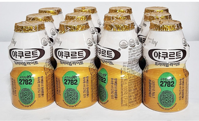 한국야쿠르트 프리미엄 라이트 100ml 아이스포장무료, 12개