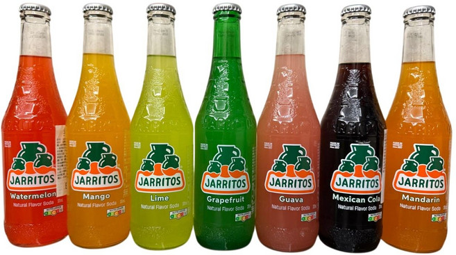 Jarritos 墨西哥風味蘇打汽水, 1盒, 370ml