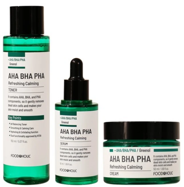 아하바하파하 리프레싱 시카 카밍 단품 3종 토너+세럼+크림 /미백 주름개선 피지조절 수부지 기, 없음, 1개 - 쿠팡