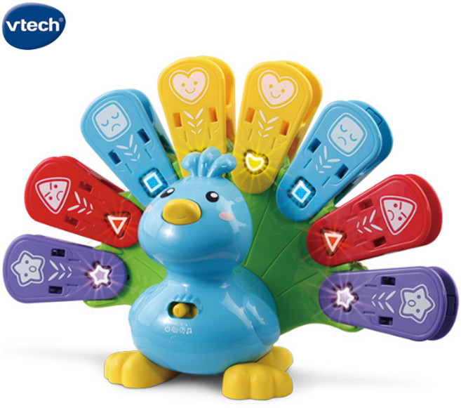 브이텍 공작새 정서발달 감정놀이 유아 은물 자석가베, 1개