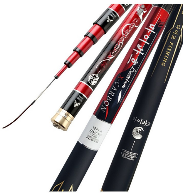 바다 낚시 530 630 카본 초경량 경질 감성돔 볼락 뱅에돔 민장대 낚시대 장대 민대, 너도나도쇼핑 M 민장대54