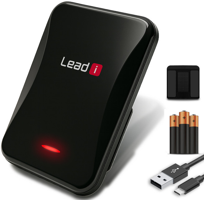 리드아이 IR 하이패스 단말기 라이트, 블랙, 본체(태양광거치대)