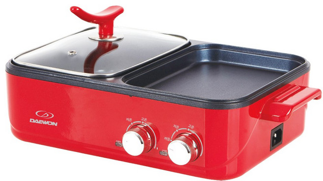 대원가전 반반 전기그릴, DW-MC1200R