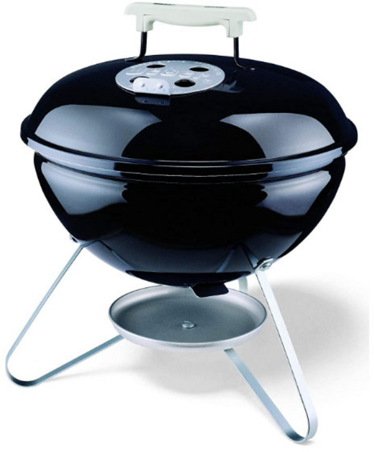 웨버weber 스모키조14인치 휴대용그릴블랙, 인치, 1개