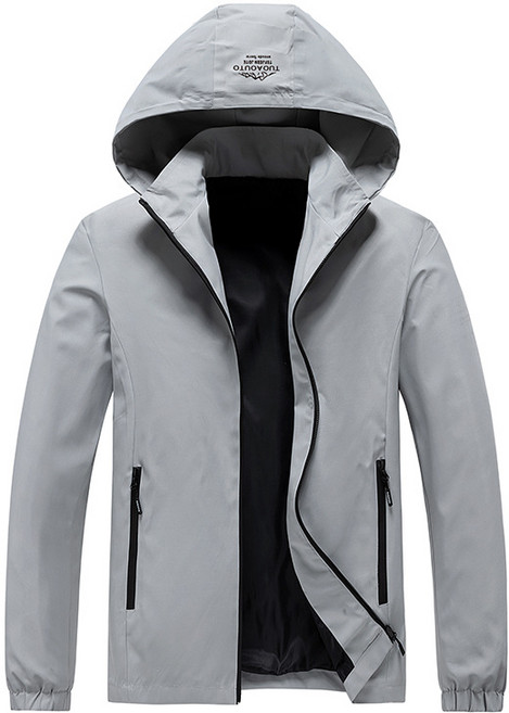 可拆帽防風防潑水休閒運動外套