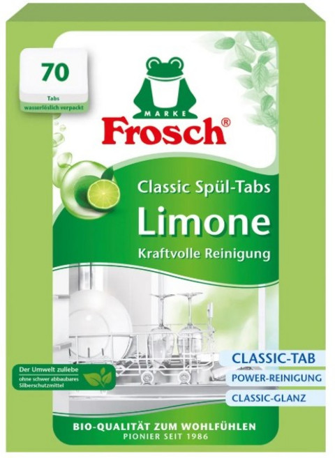 프로쉬 그린레몬 클래식 타블렛 식기세척기 전용세제 70p, 1.05kg, 2개