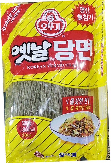 오뚜기 옛날 당면 500g 20개 건당면