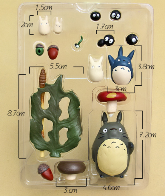 위즈비 토토로피규어 세트 *SET 번호 확인 필수, 토토로 SET 10