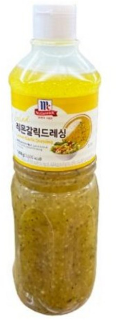 [CO(가공식품(조미료))]맥코믹 레몬갈릭드레싱 1.1kg, 1개, 1g