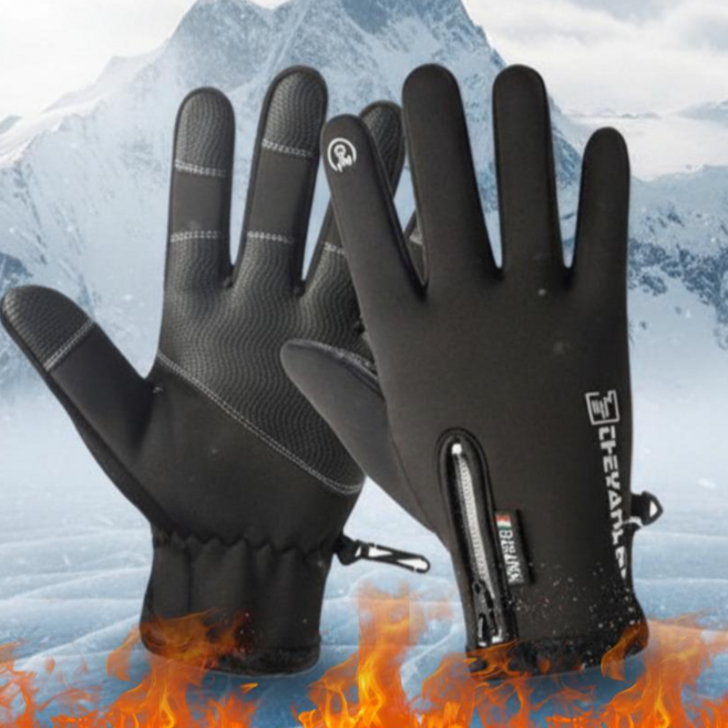 크리메 스마트폰 터치 기모 방한 장갑