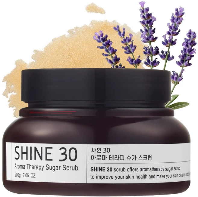 샤인30 아로마 테라피 슈가 스크럽 (SHINE30 Aroma Therapy Sugar Scrub), 1개, 200g - 쿠팡