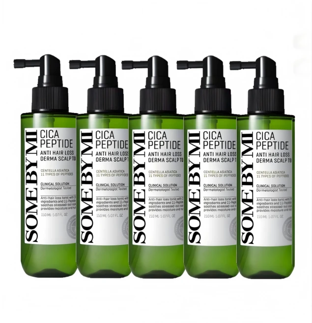 썸바이미 시카 펩타이드 안티 헤어로스 더마 스칼프 토닉, 150ml, 5개 - 쿠팡