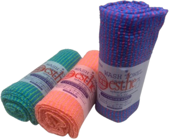 일본 에스더 샤워 타올, 핑크, 1개입, 1개