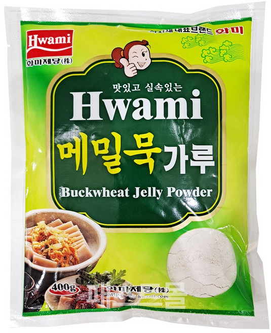 화미_메밀묵가루 400G 1팩, 1개