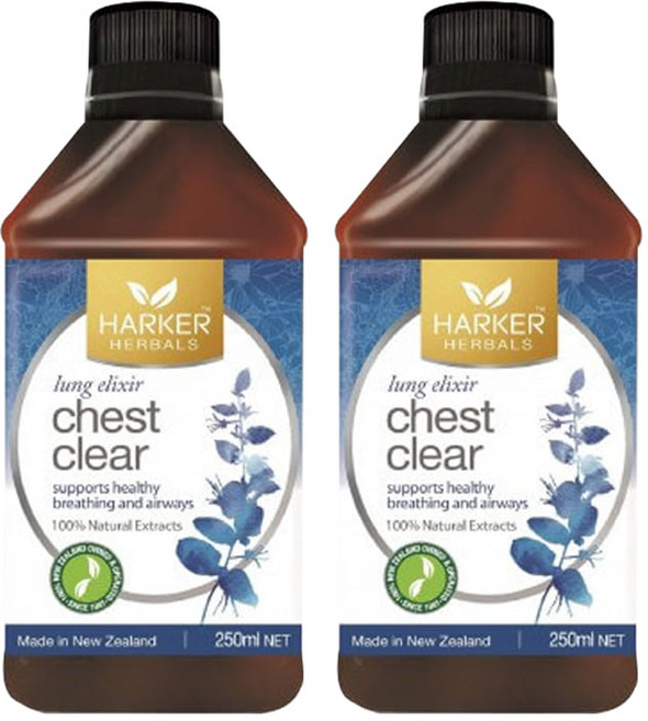 하커허벌즈 (HARKER HERBALS) 하커 허벌스 체스트 클리어 250ml X 2개, 500ml, 1세트